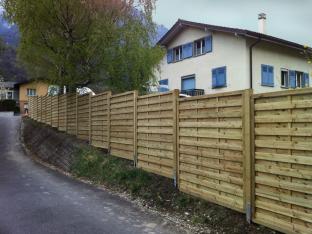 Mottiez fleurs et paysages - Pose de palissades et construction de murs