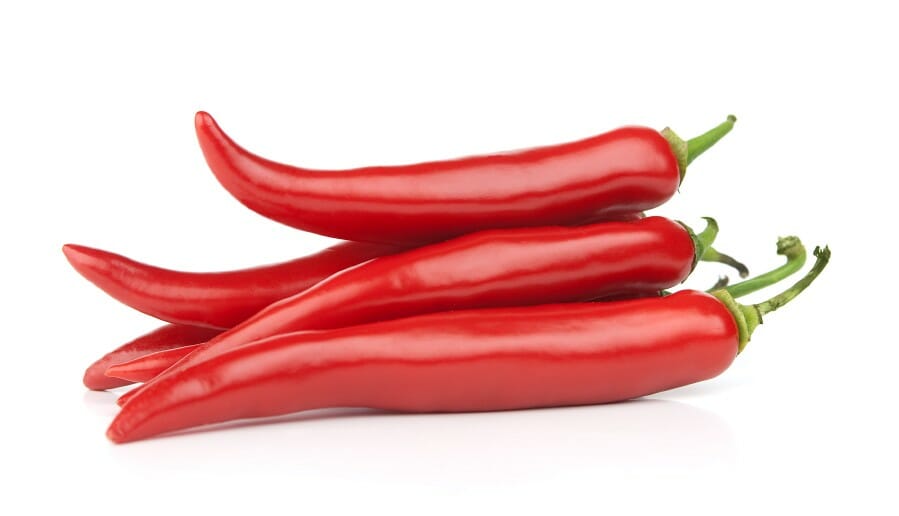 Piment greffé type cayenne rouge